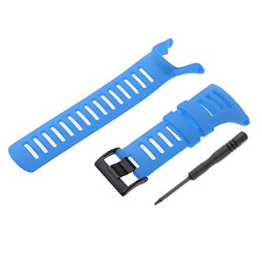 Imagem de Correia de de de Silicone Impermeável para Suunto Ambit 1/2/3 , Preto Azul