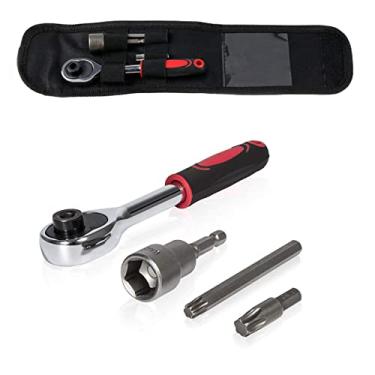 Imagem de Drimfly Kit de ferramentas Wrangler Torx para remoção de instalação de porta superior rígida para Jeep Wrangler JK JL e Gladiator Rubicon Sahara Unlimited de substituição para 82214166AB 68361574AB