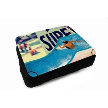 Imagem de Almofada Bandeja Para Notebook Laptop Surf Surfista Praia - Criative