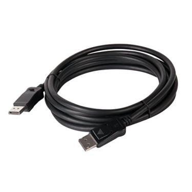 Imagem de Club3D Cabo DisplayPort UltraAV para DisplayPort 1.2 com travas de bloqueio, 3 m (CAC-1064), preto