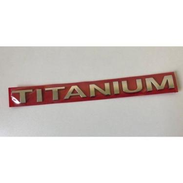 Imagem de Emblema Titanium Para Ka Fiesta Focus Fiesta