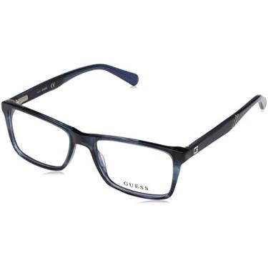 Imagem de Armação de óculos Guess GU1954 - Moldura azul, 53 mm de diâmetro da lente GU195453092