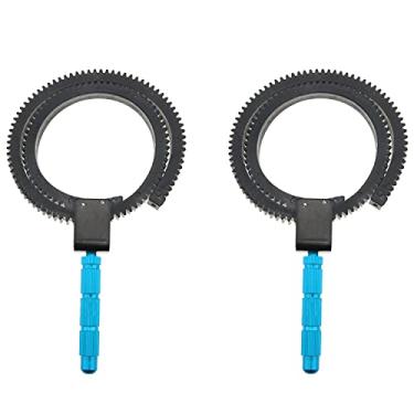 Imagem de CZQC Follow Focus Zoom Alavanca 2 peças Ajustável Manual Flexível Foco Gear Cinto e Alça para Câmera DSLR Zoom