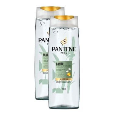 Imagem de Shampoo Pantene Bambu 400ml  Kit Com Duas Unidades