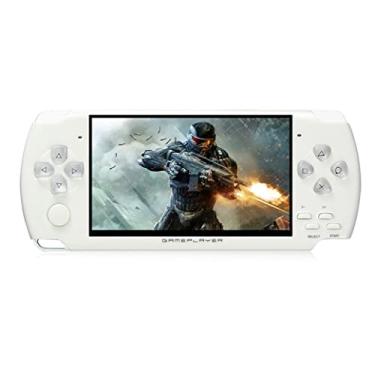 Imagem de JXD Handheld Game Console 4.3 inch 8GB Built in 2000 Games for Multiple Simulators X6 Retro Video Game Console Mp3/4/Ebook TV Out Mini Hand Portable Game Player Device Holiday (White)
