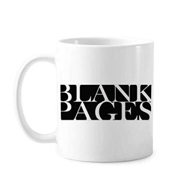 Imagem de Caneca de cerâmica com personagens estilosos em branco para café e porcelana