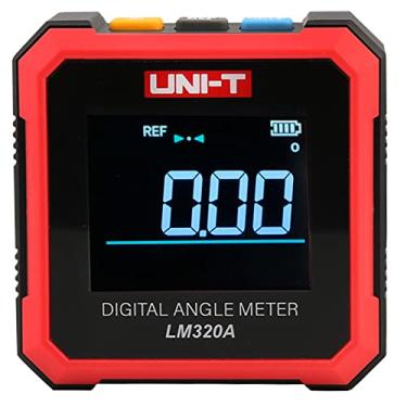 Imagem de UNI-T Digital Angle Meter Electronic Level and Angle Gauge Digital Inclinometer with Magnetic Base and LCD Screen,Li-ion Battery with Type-C Charging Port(LM320A)