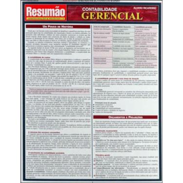 Imagem de Contabilidade Gerencial: Resumao