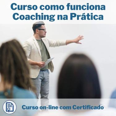 Imagem de Curso Online em videoaula de como funciona Coaching na Prática com Certificado + 2 brindes