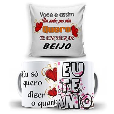 Imagem de KIT Caneca + Almofada Mundo dos Namorados 008