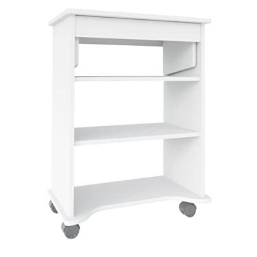 Imagem de Mesa para Notebook com TAMPO PORTÁTIL cor Branco - Artely