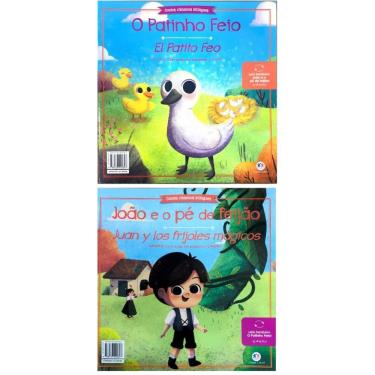 Imagem de O Patinho Feio E Joao E O Pe De Feijao - Espanhol