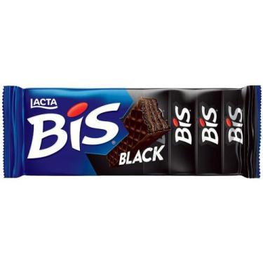 Imagem de Chocolate Bis Black Meio Amargo 100,8G Lacta