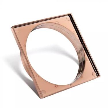 Imagem de Porta Grelha Ralo 10x10 cm Rose