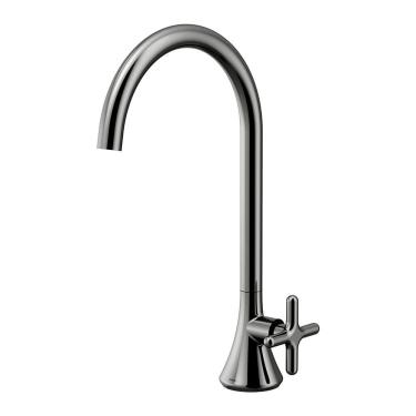 Imagem de Torneira Docol Liss 920948 de Bancada Grafite Polido