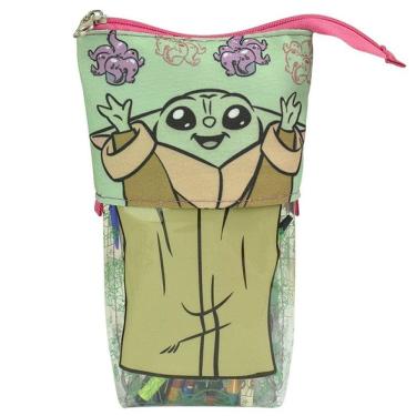 Imagem de Estojo Retratil em PVC Cristal BABY Yoda DAC