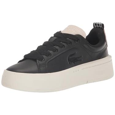 Imagem de Lacoste Tênis feminino Carnaby Platform Blk/Off Wht10, Blk/Off Wht, 40