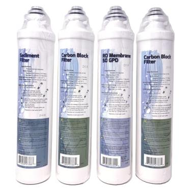 Imagem de Pura Platinum QCRO Kit completo de filtro de substituição 50 GPD