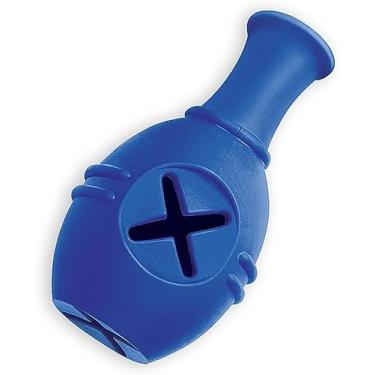 Imagem de KONG - Genius Leo - Brinquedo interativo de quebra-cabeça para cães com distribuição de guloseimas - Pequeno (cores sortidas)