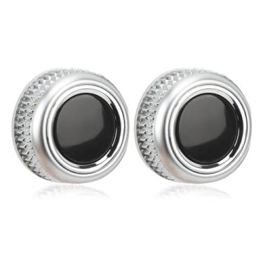 Imagem de Botão de controle de volume, botão de controle de volume de rádio estéreo 2 peças 8t0919070b substituição do interruptor de botão para s5