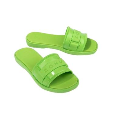Imagem de Zaxy Mania Slide Ad - Verde kiwi - 37