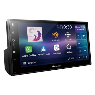 Imagem de Pioneer DMH-W3050NEX Receptor de mídia digital multimídia duplo Din de 17,3 cm, sem fio Apple CarPlay e Android Auto, rádio HD, Bluetooth, compatível com câmera de backup, tela sensível ao toque,