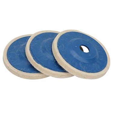 Imagem de Roda de lã Angular, Prática, Roda de Polimento de lã, Disco de Feltro para Vidro, Cerâmica, Pedra, Metal, Joias de Plástico, Rodas de 4 Tamanhos [Polimento]