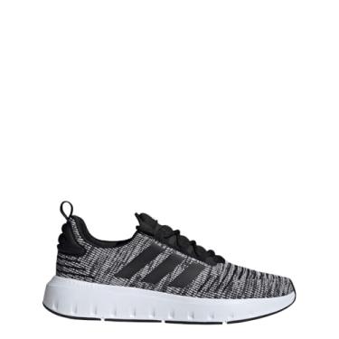 Imagem de adidas Tênis masculino Swift Run 23, Preto/Preto/Branco, 44