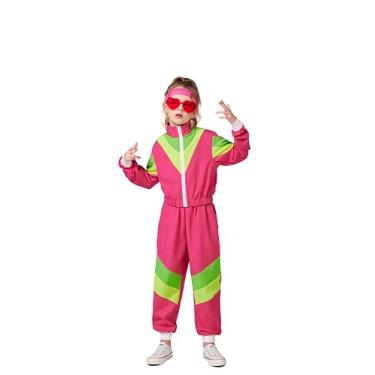 Imagem de Cuteshower Roupa esportiva infantil rosa (11-12 anos)