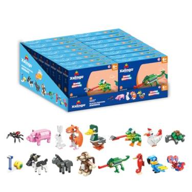 Imagem de Bloco de Montar Criativos Animais 32/93 Peças Individualmente Xalingo