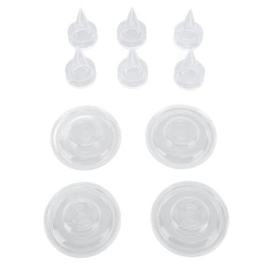 Imagem de Diafragma de Válvulas Bico de Pato de Silicone Akozon - Acessórios de Peças de Bomba de Busto Elétrica Vestíveis de Reposição Compatíveis Com S9, S12, S9Pro, S12Pro