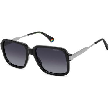 Imagem de Óculos de Sol Polaroid 6220 S X 807 56WJ Preto Masculino - Preto - Masculino - Único-Ma...