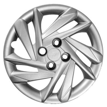 Imagem de Jogo 4 calotas hb20 2022 / 2023 aro 15 prata - GFM