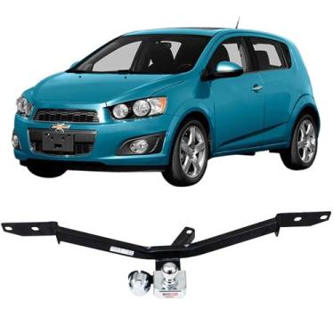 Imagem de Engate Reboque Rabicho Fixo Sonic Hatch 400Kg - BRACONI