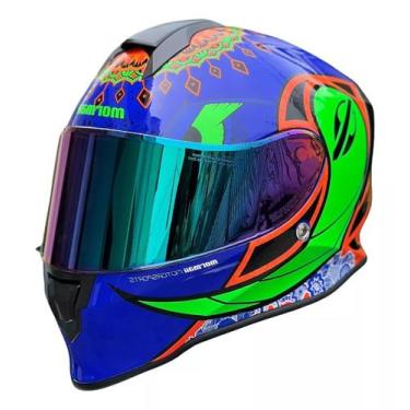 Imagem de Capacete Moto Mormaii Original Mamute M1 Asx Ls + Narigueira, 60