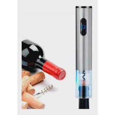 Imagem de Kit Abridor Vinho Garrafa Automático Elétrico 4 Peças para quer gosta 