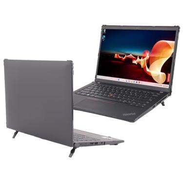 Imagem de mCover Capa rígida compatível apenas com Lenovo ThinkPad T14s Slim Gen 3/Gen 4 2023-2024 de 14 polegadas (com dobradiça de 180°, não serve para nenhum outro modelo Lenovo) - preta