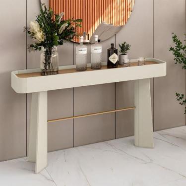 Imagem de Aparador para Sala 136cm com Travessa em Metal 100% MDF - Casa Lar Inc