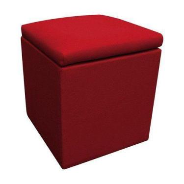 Imagem de Puff bau vermelho - Loja dos puffs