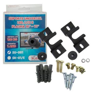 Imagem de Suporte para tv fixo su-001 10 a 71 abs kitec
