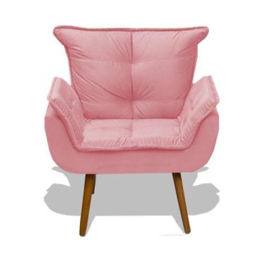 Imagem de Poltrona Grecia Cadeira Sala Recepção Clínica Consultório Amamentação 