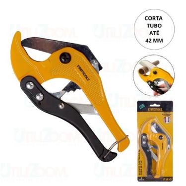 Imagem de Cortador De Tubos Corta Cano De Pvc 42mm Alicate Rápido 42mm - STARTOO