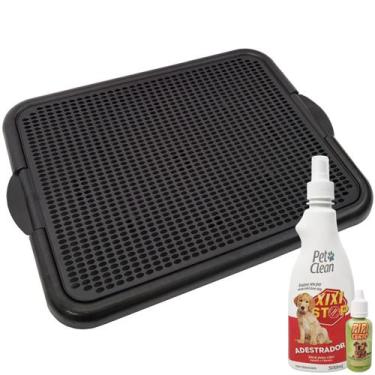 Imagem de Sanitário Canino Higiênico Toalete Pipi Dog + Xixi Certo Xixi Não Educ