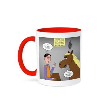 Imagem de 3dRose Caneca Hells Fire Department 325 ml, vermelha