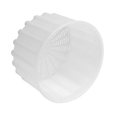 Imagem de Molde de queijo para fabricação de queijos 590 g - Cesta de fabricação de queijo para ricota, queijo feta, camembert - Moldes de plástico perfurados para fazer queijo macio todos os tipos, OFXDD