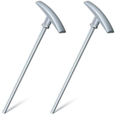 Imagem de Dunkive 2 peças de tubo de extensão de válvula de resíduos RV 23 cm, tubo de extensão de válvula de esgoto para RV, compatível com válvula de descarga Valterra Twist on Waste Valve para RV, RV Dump