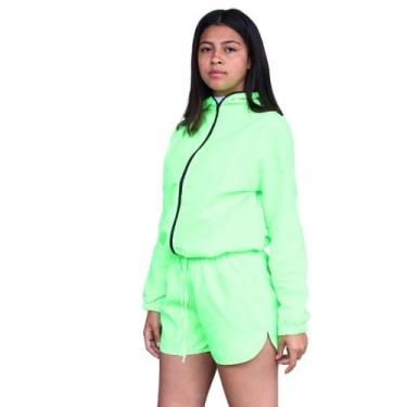 Imagem de Blusa de frio verde neon feminina espórtiva - KGENTE, Verde neon, G