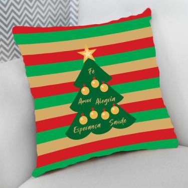 Imagem de Almofada Decorativa Personalizado Natal Desejos Natalinos - Deluzz