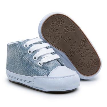 Imagem de Sapatênis Bebê Menino Sapato Infantil Social Batizado Festa - Baby Con