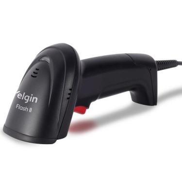 Imagem de Leitor de Codigo de Barras Flash II Elgin USB Preto - 46FLASH2CK00